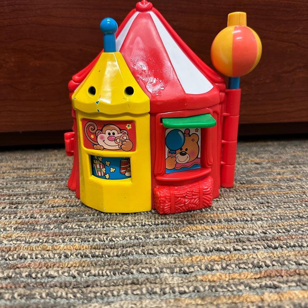 Vintage little people 1998 circus tent